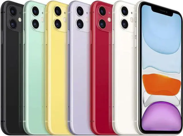 Alt view image 4 of 5 - Apple iPhone 11 128GB Fully Unlocked - Green (Grade A)