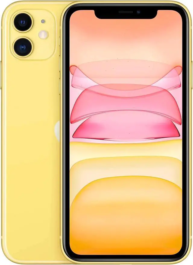 Main image of Apple iPhone 11 128GB Fully Unlocked - Yellow (Grade A)