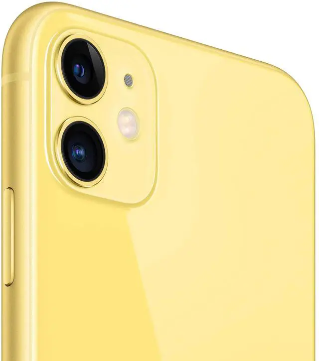 Alt view image 2 of 5 - Apple iPhone 11 128GB Fully Unlocked - Yellow (Grade A)