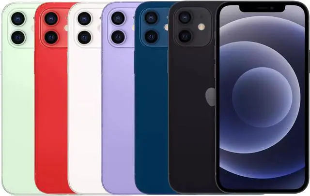 Alt view image 4 of 5 - Apple iPhone 12 256GB Fully Unlocked - Red (Grade A)