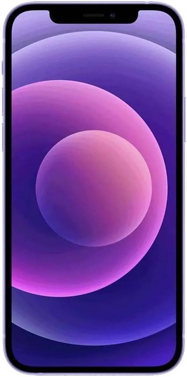 Alt view image 3 of 5 - Apple iPhone 12 256GB Fully Unlocked - Purple (Grade A)