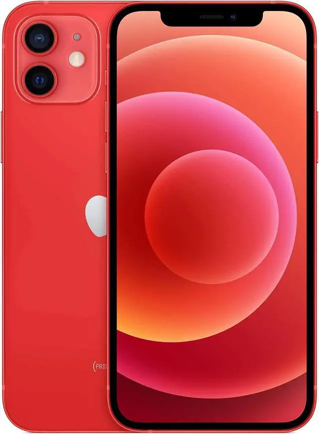 Main image of Apple iPhone 12 128GB Fully Unlocked - Red (Grade A)