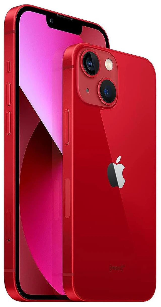 Alt view image 3 of 5 - Apple iPhone 13 256GB Fully Unlocked - Red (Grade A)