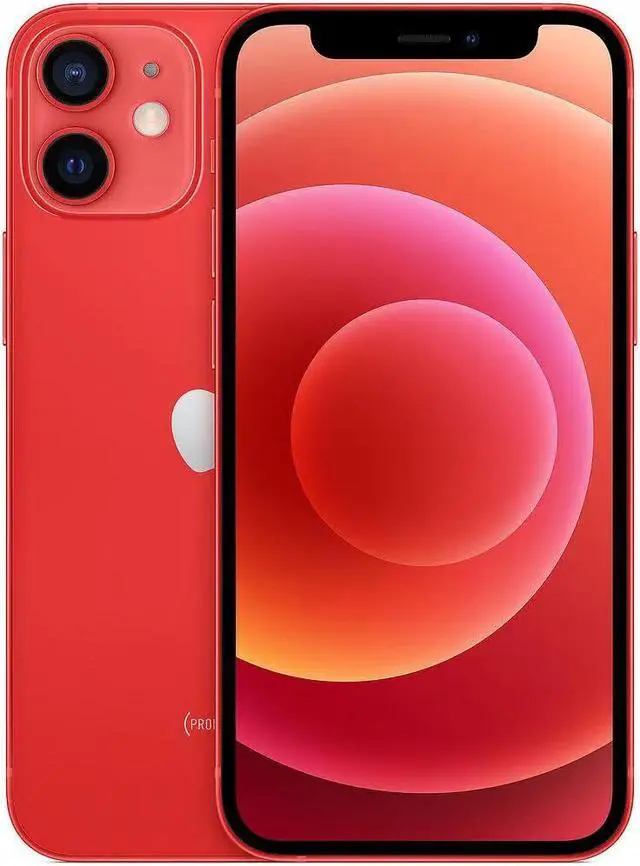 Main image of Apple iPhone 12 Mini 128GB Fully Unlocked - Red (Grade A)
