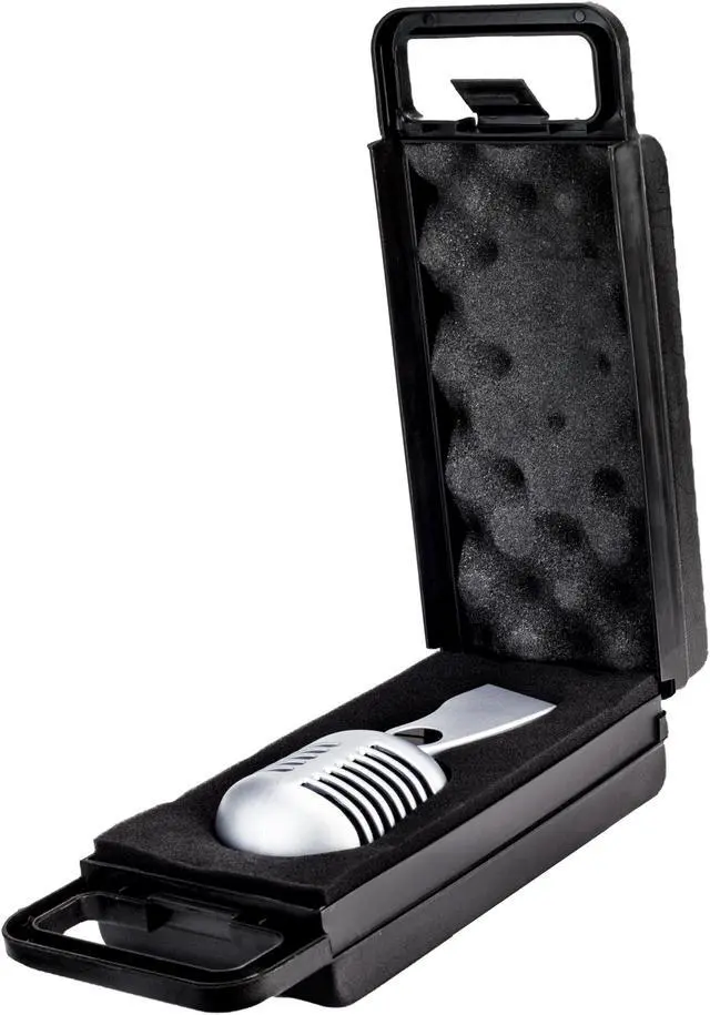 Alt view image 3 of 7 - Nady PCM-200 Classic style Microphone - Great for live vocal performance, includes switchable low frequency roll-off, a pop-free locking on-off switch and sturdy portable plastic carrying case