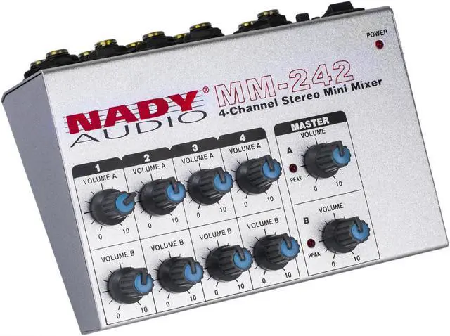 Main image of Nady MM-242 4-Channel Mini Mixer