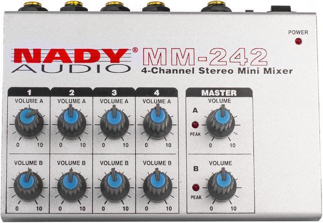 Nady Nady MM-242 4-Channel Mini Mixer