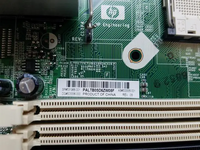 Alt view image 5 of 7 - Hp 503335-001 System Board For 6005 D5 Sffmt