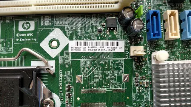 Alt view image 5 of 7 - Hp 505802-001 8100 Elite Piketown Sff Ms7557 Clumbus Motherboad