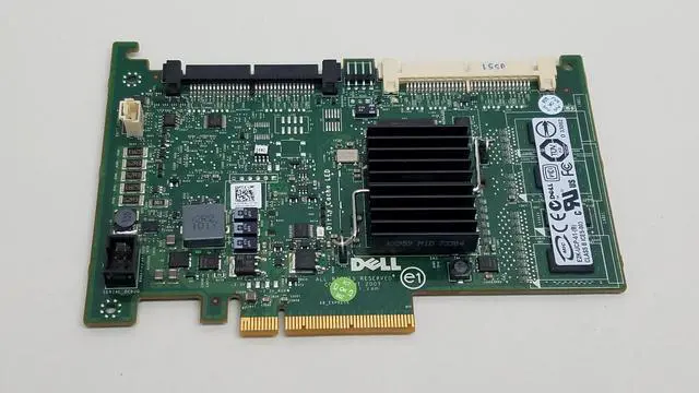 Alt view image 3 of 9 - Dell-IMSourcing NEW SAS Controller - PCI Express x8 - Plug-in Card - RAID Supported - 0, 1, 5, 6, 10