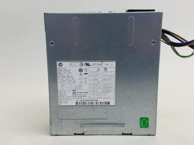 Alt view image 2 of 7 - HP 659193-001 240 Watt Power Supply For Rp5800 Sff