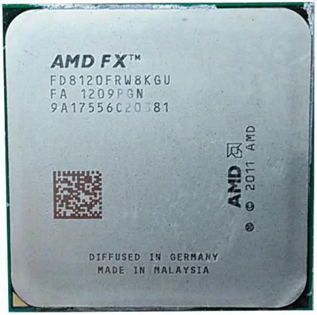 Alt view image 4 of 8 - AMD FX-8120 8-Core Black Edition Processor Socket AM3+ - FD8120FRGUBOX