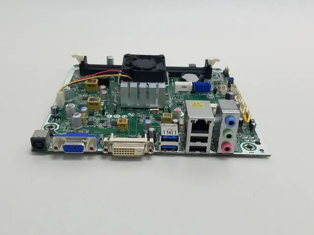 Alt view image 3 of 6 - 767104-001 HP 110-414 Camphor2 Beema Desktop Motherboard w/ AMD A8-6410 2.0GHz CPU