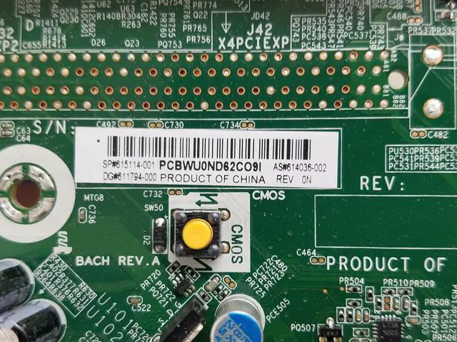 Alt view image 5 of 7 - Hp 614036-002 Btx Motherboard Lga 1155 Socket H67 Express Chipset Ddr3 Sdram Support For 8200 Elite And
