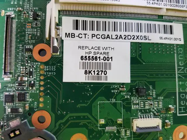 Alt view image 6 of 6 - Hp 655561-001 Motherboard For 6360T Series Mobile Thin Client