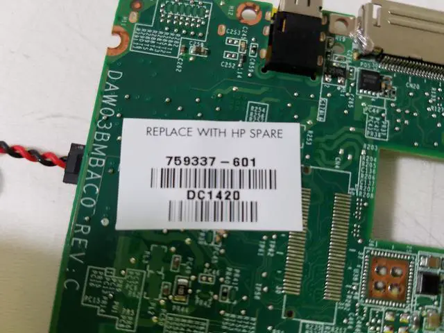 Alt view image 7 of 7 - Hp 759337-601 Spsmb Uma 4G I34012y 6U Pro