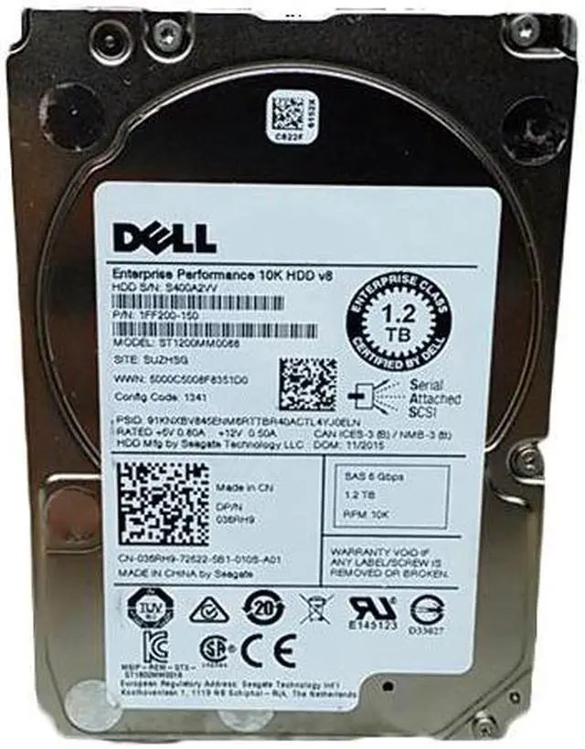 Alt view image 2 of 15 - SEAGATE - IMSOURCING ST1200MM0088 1.2TB 10K 128MB SAS 2.5IN