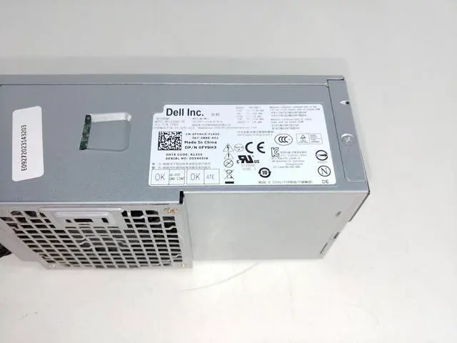 Alt view image 11 of 12 - Dell Power Supply 250W DT APFC 5KM LTON, FY9H3