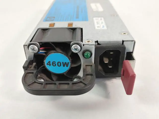 Alt view image 8 of 8 - HP 499250-201 460 Watt 12 Volt Common Slot High Efficiency Redundant Power Supply For Proliant Dl380 G6 Ml350