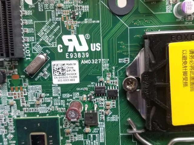 Alt view image 12 of 12 - Dell 4Jgck System Board Lga1155 W O Cpu Precision Workstation T1700 Sff