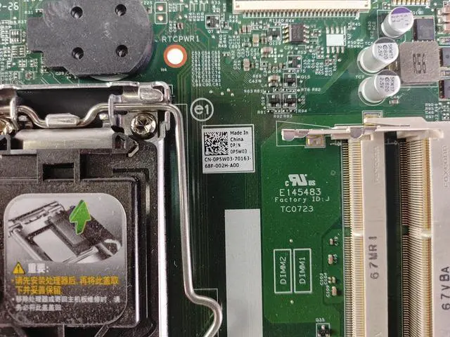 Alt view image 16 of 16 - Dell Genuine OptiPlex 3030 19.5" Aio Motherboard s1155 P5W03 0P5W03