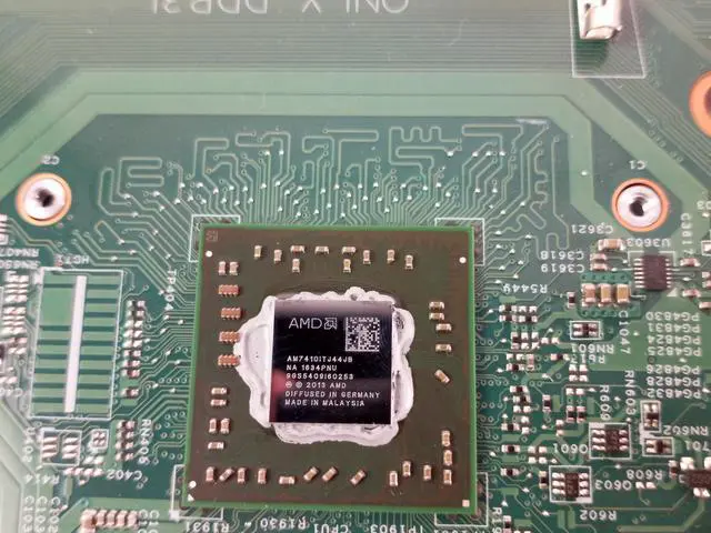 Alt view image 9 of 9 - Dell Inspiron 3555 Laptop Motherboard with AMD A8-7410 2.2GHz CPU V5D6F 0V5D6F