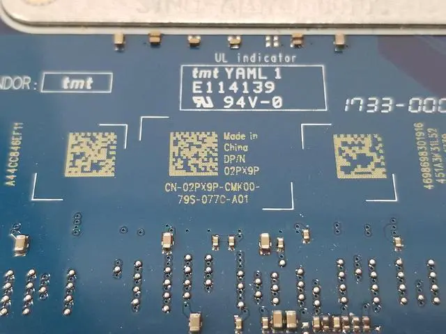 Alt view image 5 of 5 - 2PX9P Dell Intel Core I7-7500u Motherboard  inspirion 5566