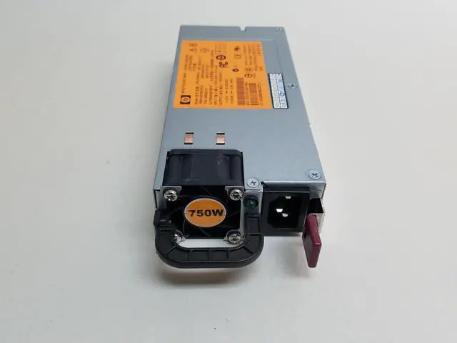 Alt view image 2 of 6 - HP 506822-101 750 Watt Hot Plug High Efficiency Common Slot Power Supply For Proliant Dl380 By Ml 370 G6