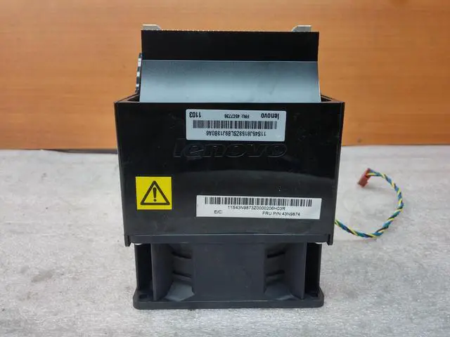 Alt view image 3 of 3 - Lenovo 43N9874 ThinkCentre M58 4-Pin LGA 775/Socket T CPU Fan w/Heatsink