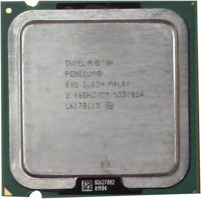 Main image of INTEL Sl8Zh  Pentium D 805 Dualcore 2.66Ghz 2Mb L2 Cache 533Mhz Fsb Socketlga775 90Nm 95W Processor Only