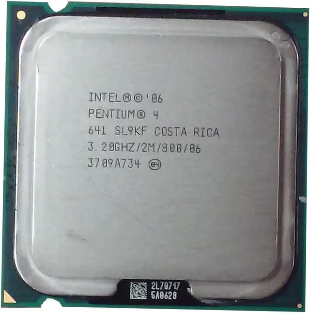 Alt view image 2 of 4 - INTEL Sl9Kf  Pentium 4 641 3.2Ghz 2Mb L2 Cache 800Mhz Fsb Processor Only