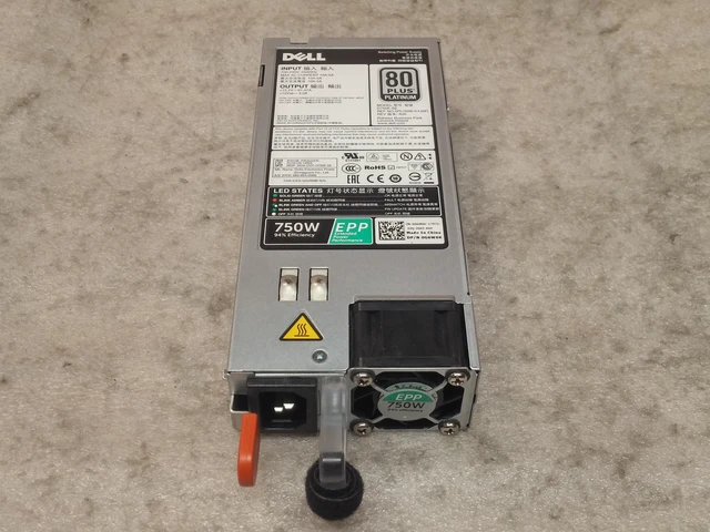 Alt view image 2 of 4 - Dell G6W6K Delta 750W PSU