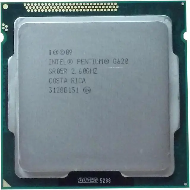 Alt view image 2 of 6 - INTEL Sr05R  Pentium G620 Dualcore 2.6Ghz 512Kb L2 Cache 3Mb L3 Cache 5Gt S Dmi Socketlga1155 32Nm 65W Processor Only
