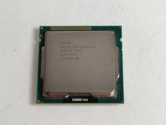 Alt view image 6 of 9 - Intel Pentium Dual-Core G630 2.7GHz 5 GT/s LGA 1155/Socket H2  SR05S