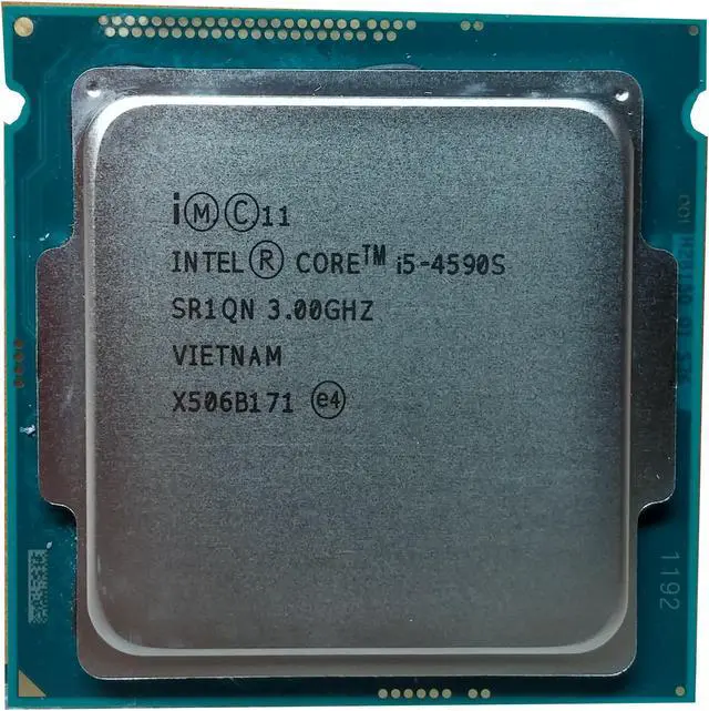 Alt view image 2 of 8 - INTEL Sr1Qn  Core I54590S Quadcore 3.0Ghz 6Mb Smart Cache 5Gt S Dmi2 Speed Socket Fclga1150 22Nm 65W Desktop Processor Only