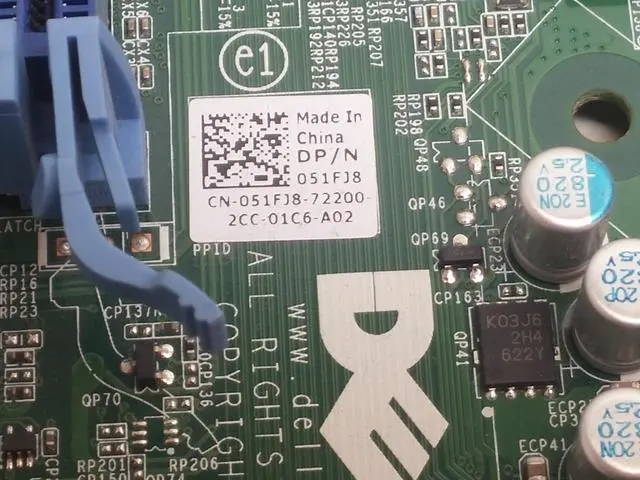 Alt view image 5 of 7 - Dell 51Fj8 System Board Lga1155 W O Cpu Optiplex 9010 Sff