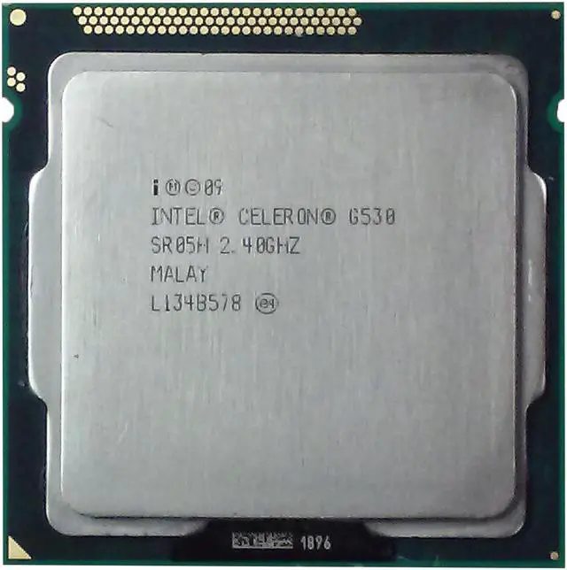 Main image of Intel Celeron Dual-Core G530 2.4GHz 5 GT/s LGA 1155/Socket H2  SR05H