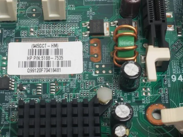 Alt view image 4 of 5 - HP  5188-7535 Intel LGA 775/Socket T  DDR2 SDRAM  Desktop Motherboard