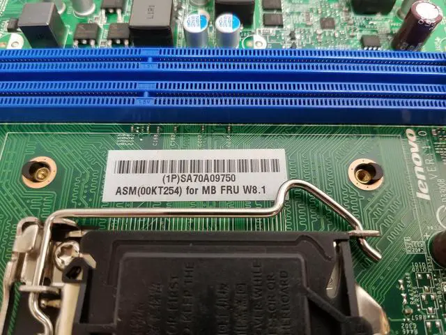 Alt view image 4 of 6 - Lenovo 00KT254 ThinkCentre E73 LGA 1150/Socket H3 DDR3 Desktop Motherboard