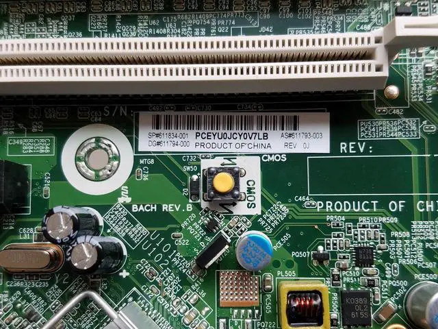 Alt view image 4 of 5 - HP 611793-003 Elite 8200 LGA 1155/Socket H2 DDR3 SDRAM Desktop Motherboard