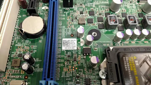 Alt view image 5 of 6 - Dell Optiplex 7010 Computer Motherboard Mainboard YXT71