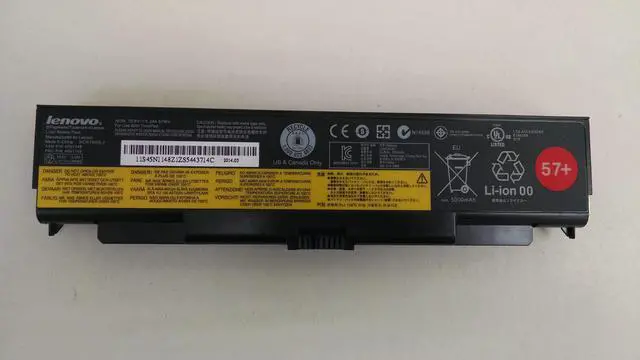 Alt view image 3 of 7 - Lenovo 45N1149 ThinkPad Battery 57+ (6 Cell)