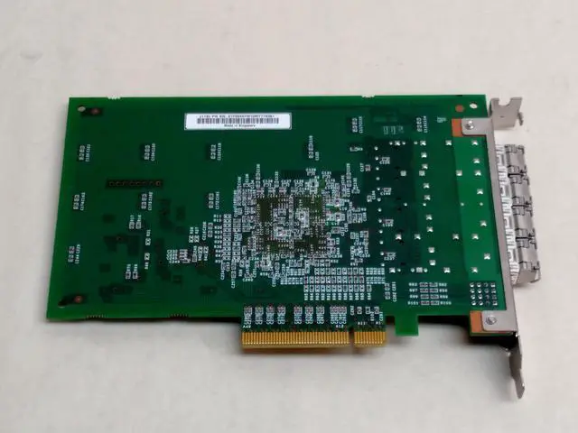 Alt view image 2 of 3 - IBM 31P0945 PMC QX4 PCI Express x8 4-Port Fiber Channel Adapter Card