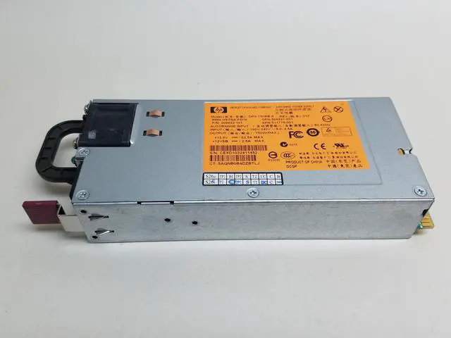 Main image of HP 506822-101 750 Watt Hot Plug High Efficiency Common Slot Power Supply For Proliant Dl380 By Ml 370 G6