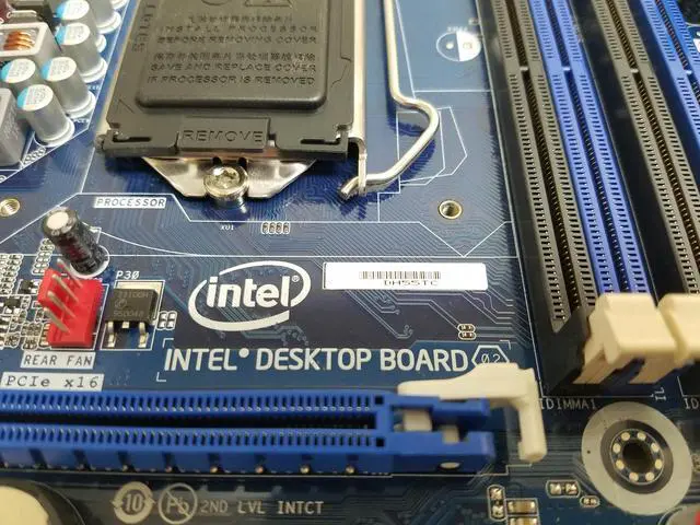 Alt view image 4 of 4 - Intel DH55TC LGA 1156/Socket H DDR3 SDRAM Desktop Motherboard