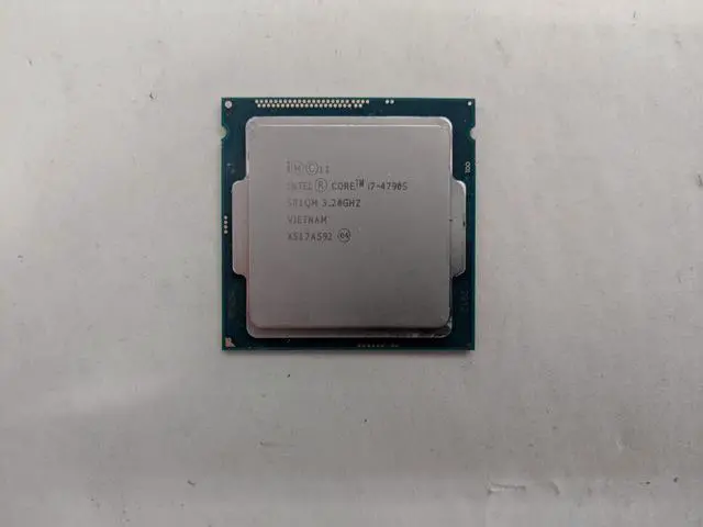 Main image of INTEL Sr1Qm  Core I74790S Quadcore 3.2Ghz 8Mb Smart Cache 5Gt S Dmi2 Socketh3 Lga1150 22Nm 65W Desktop Processor Only-Sr1Qm