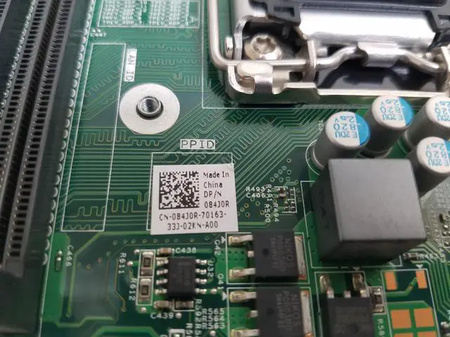 Alt view image 7 of 9 - Dell 84J0R System Board For Inspiron 660 Mt Desktop