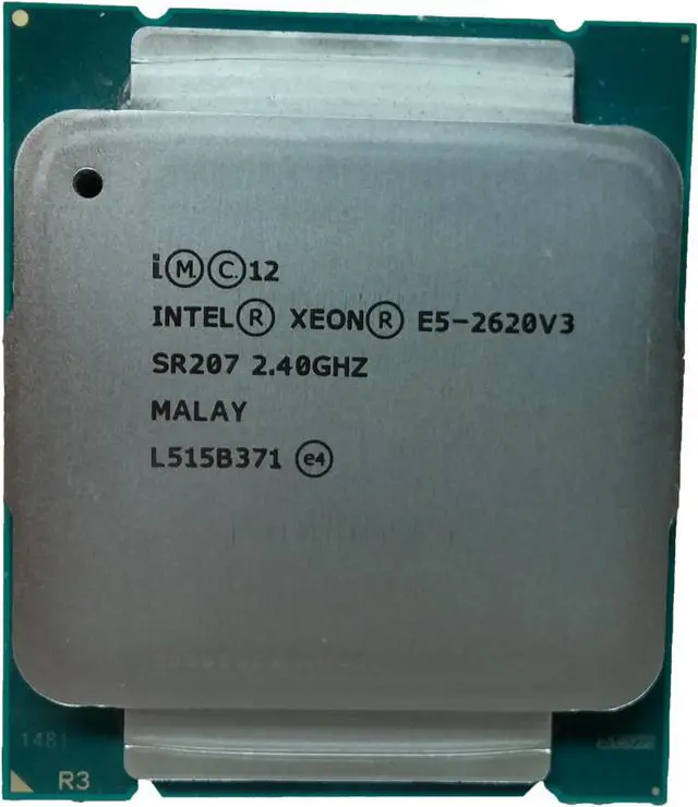 Alt view image 4 of 9 - Intel Xeon e5-2620V3 SR207 2.40 GHz 6 Cores 85W