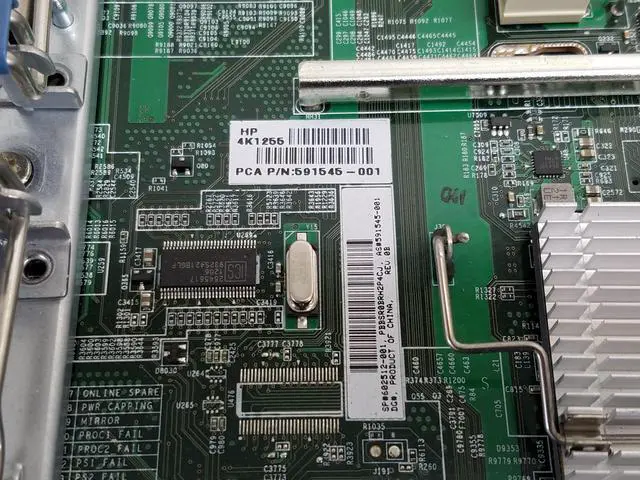 Alt view image 6 of 7 - HP 591545-001 System Board For Proliant Dl360G7 Server