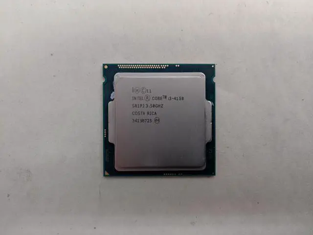 Main image of Intel Core i3-4150 3.5 GHz 5 GT/s LGA 1150 Desktop CPU Processor SR1PJ